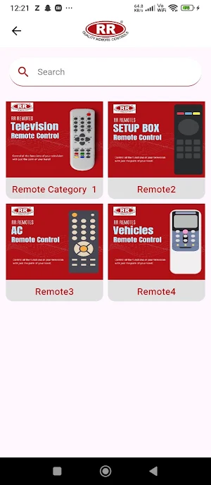 RR Remotes Screenshot 1