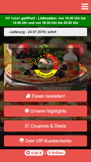 Pizza Phone Screenshot 0