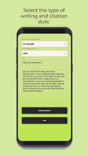 Docugrade Screenshot 1