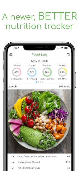 eaterpad - Nutrition Tracker Screenshot 0