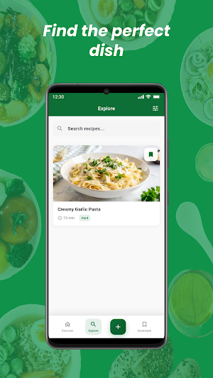 DishDiscover: Easy Recipes Screenshot 1