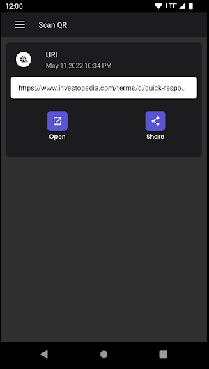 Barcode Scanner - QR Reader Screenshot 3