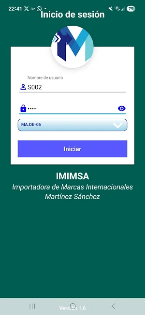 SAF-IMIMSA Screenshot 2