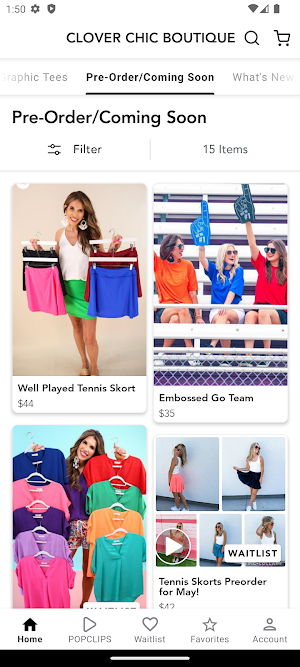 CLOVER CHIC BOUTIQUE Screenshot 2