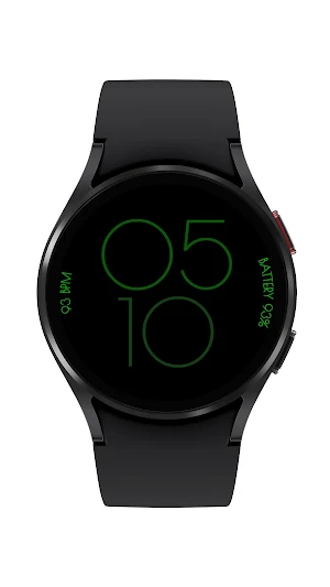 GNDEV: Digital Watch Face Screenshot 1