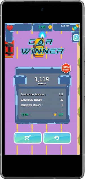 Racing Thunder-Car Blast Screenshot 3