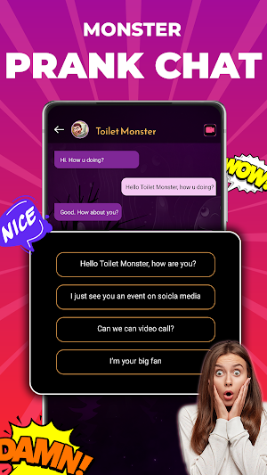 Monster Call: Prank Video Call Screenshot 3