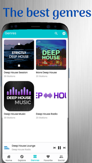 Deep House Radio Screenshot 3