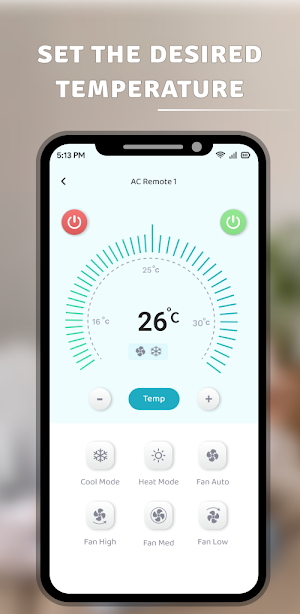 Smart AC Remote for TCL Screenshot 1