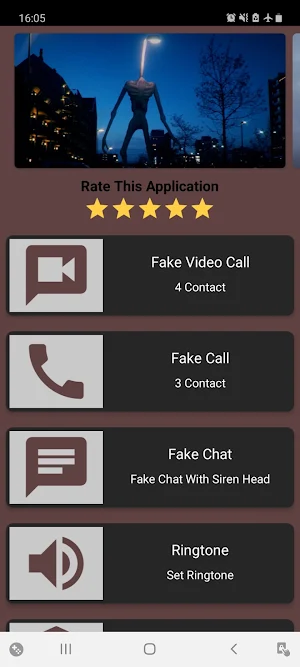 Siren Head & Light Head Call Prank Screenshot 0