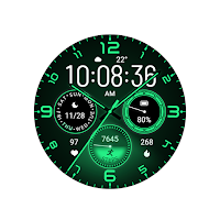 Green Firefly Quartz Wear OS