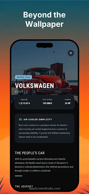 Volkswagen Beetle Wallpapers Screenshot 2