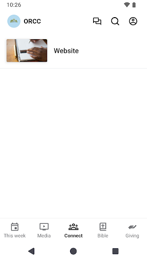 ORCConnect Screenshot 2