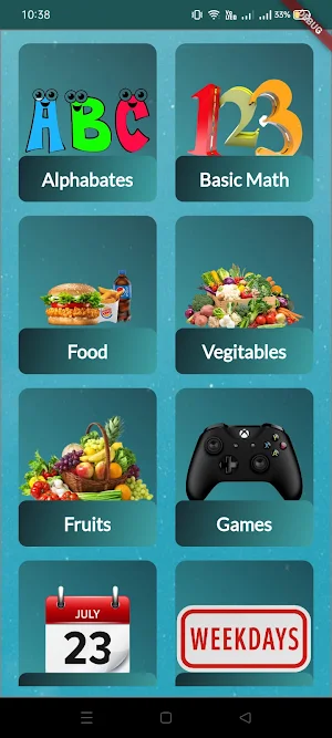 Kids Basic Education Screenshot 1