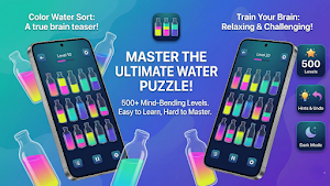 Bottle Sort: Liquid Puzzle Screenshot 0
