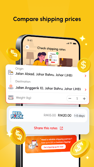 Lion Parcel Screenshot 3