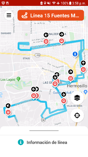UNE Transporte Sonora Screenshot 3