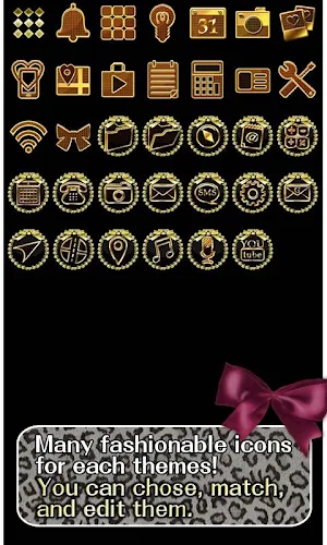 Fashion Theme Leopard & Ribbon Screenshot 3