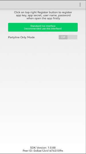 TVUAnywhere SDK Demo Screenshot 2