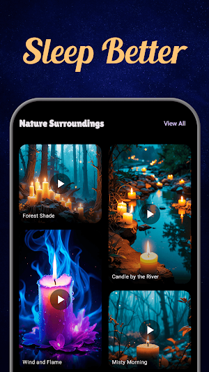 Candle Flame Meditation Relax Screenshot 2