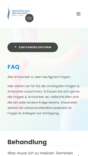 Physiotherapie Oberneuland Screenshot 1