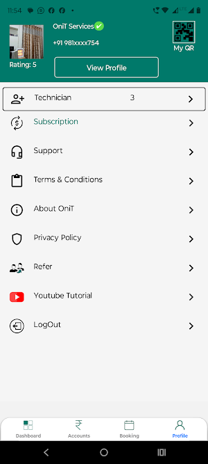 OniT Partners App Screenshot 0