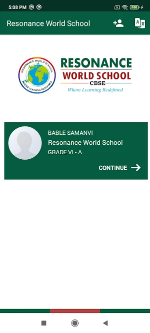 Resonance World School Screenshot 2