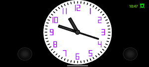 Analog alarm clock hnvi Screenshot 1