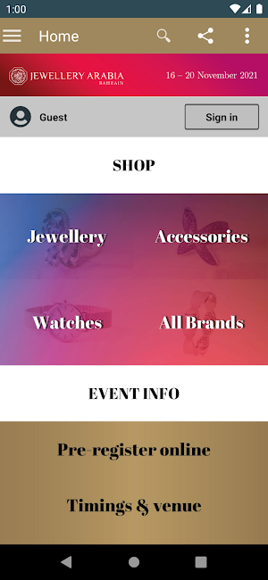 Jewellery Arabia 2021 Screenshot 2