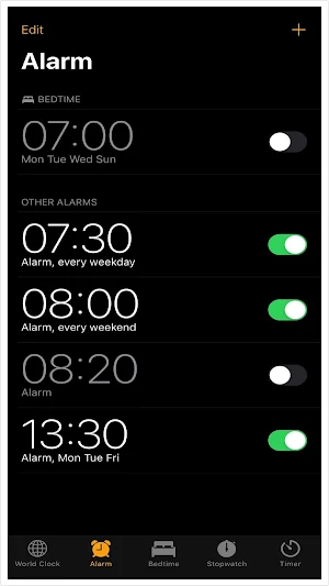 iClock iOS - Clock iPhone Xs, Phone 12 Screenshot 0