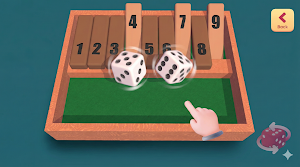 Shut The Box - Dice Game 3D Screenshot 2