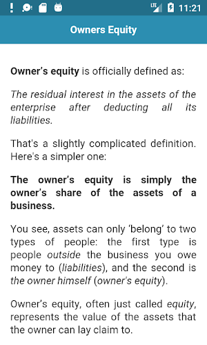 Basic Accounting Concepts Screenshot 0