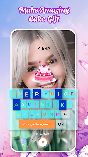 NAMA: Flower language keyboard Screenshot 2