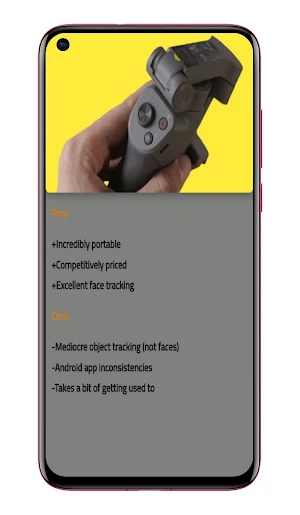 DJI Osmo Mobile 3 Guide Screenshot 2