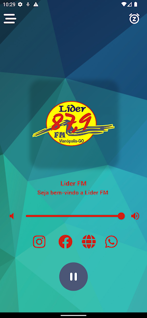 Lider FM - Vianópolis Screenshot 0