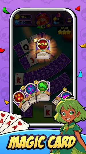Lucky Magic Tripeaks Game Screenshot 3