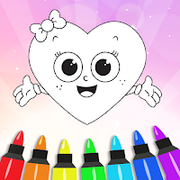 Love Romantic coloring Game