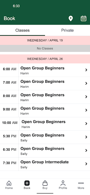 Pilates Barre Sydney Screenshot 1