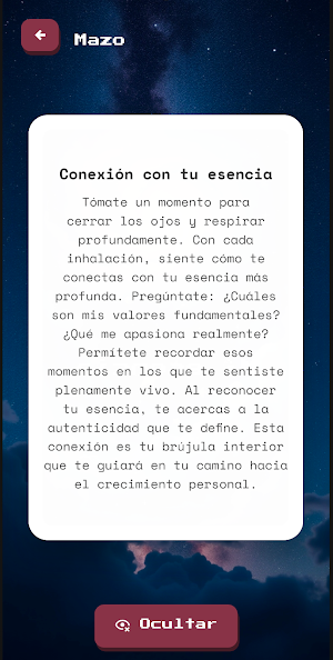 Mi esencia Screenshot 2