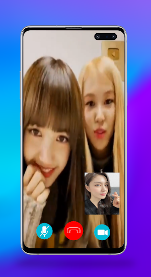Rose & Lisa Call You - Blackpink Fake Video Call Screenshot 1