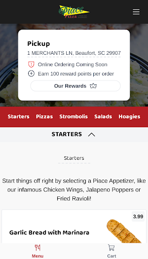 Piace Pizza Screenshot 1