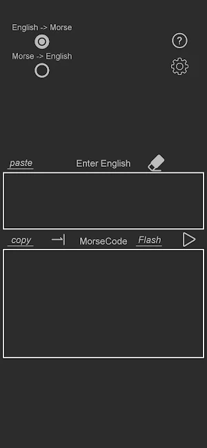 Morse Code Translate Converter Screenshot 0