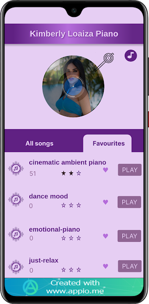 Kimberly Loaiza Piano Screenshot 3