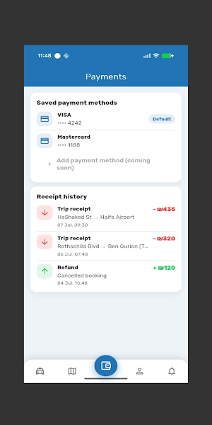 Texsito - הזמן מונית לנתב"ג Screenshot 3
