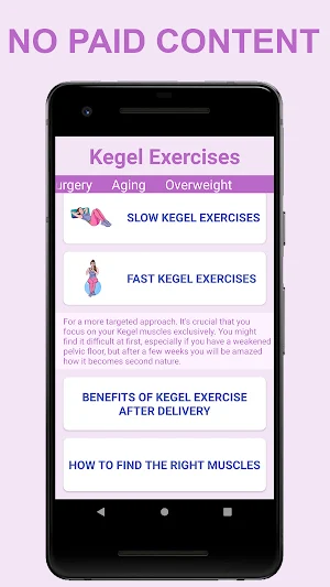 Kegel Exercises Screenshot 1