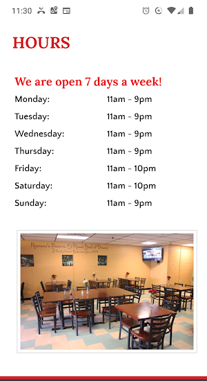 Romano's Pizza and Roast Beef of Dracut Screenshot 3
