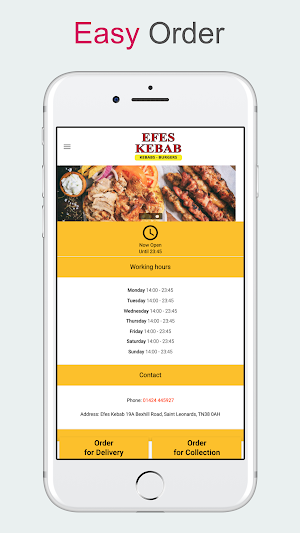 Efes Kebab St Leonards Screenshot 0