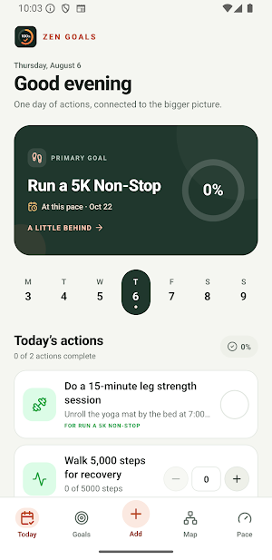Goal Tracker: Zen Goals Screenshot 1