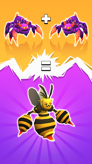 Merge Run Pocketmon 3D Battle Screenshot 2