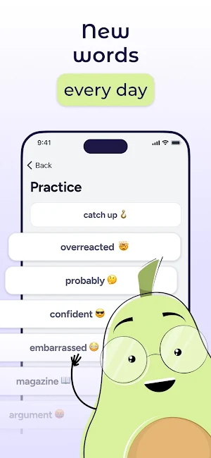 Avocado - Vocabulary Builder Screenshot 0